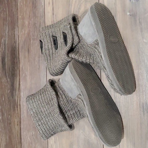 Bearpaw Womens Knit Sweater Tall shoes boots sz 7 - Picture 4 of 13